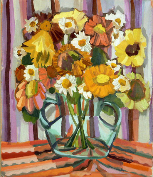 Pink and Yellow Daisies (2006)
